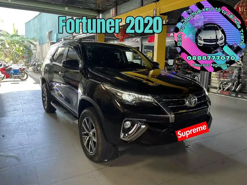 Cho thuê xe 7 chỗ Fortuner 2020